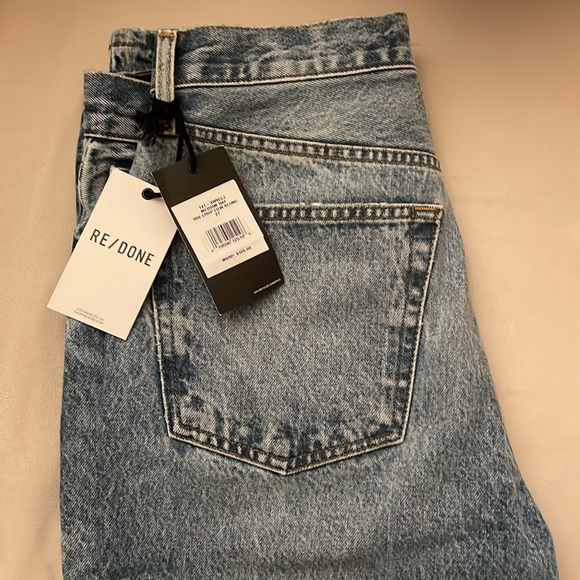 REDONE 90s CROP LOW SLUNG IN MEDIUM RAF 27 NWT - Picture 5 of 5